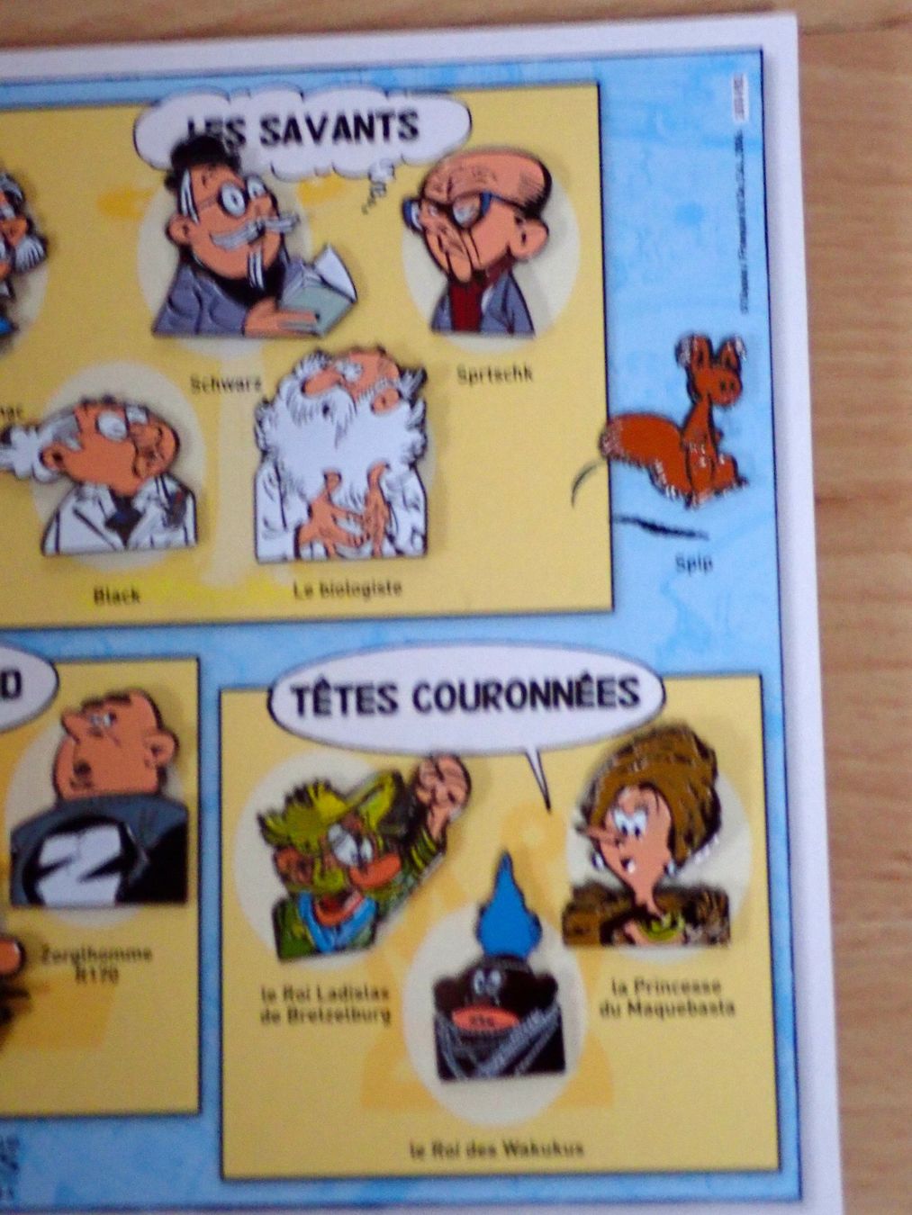 Placchette & Badge: Spirou und Fantasio: 20 verschiedene Pins – Nuovo (secondo la descrizione) da Winterthur venduto da 602ccm 3