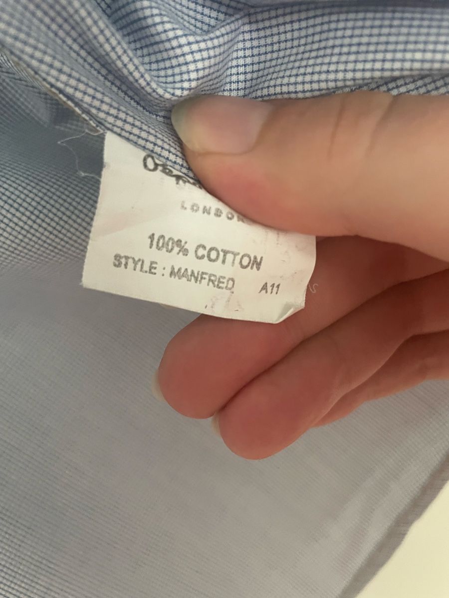 Pepe Jeans Camicie: Pepe Jeans Hemd Grösse L, hellblau-weiss kariert – Nuovo (secondo la descrizione) da Münchenstein venduto da FamilieUlmi 8