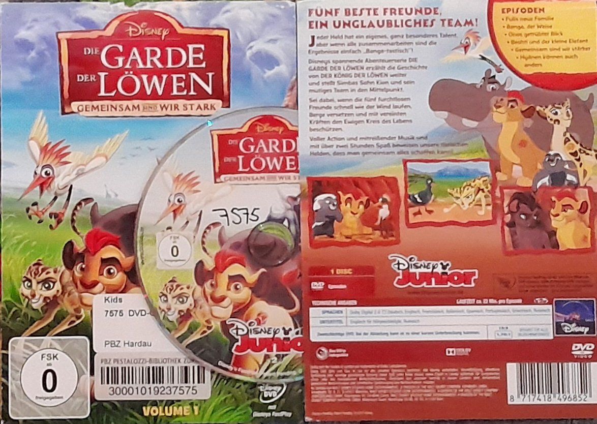 Tous les DVDs: DVD: Die Garde der Löwen - Kinder DVD – D'occasion à Zürich par cole15