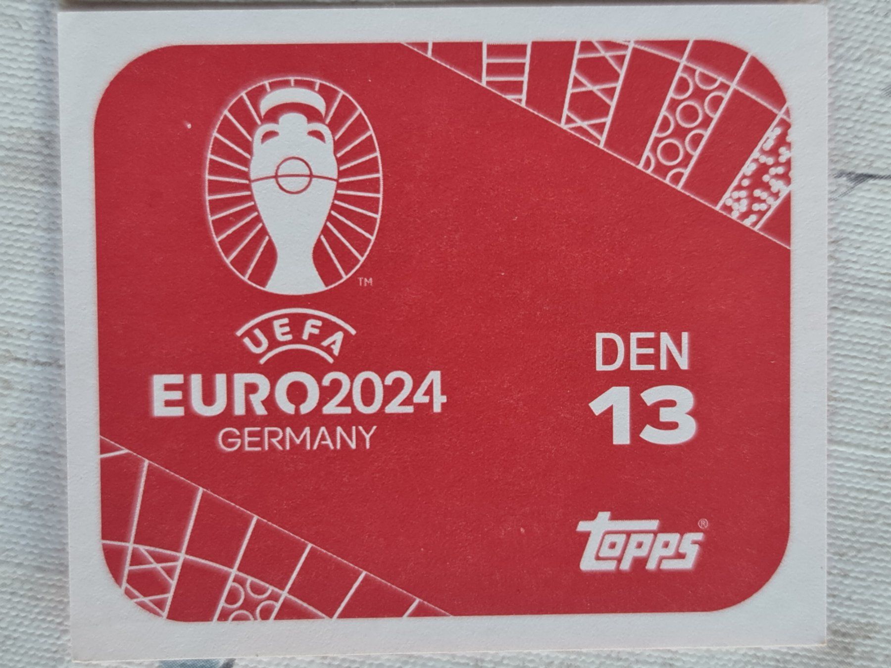 Topps Carte collezionabili: Topps EURO2024 DEN 13 – Nuovo e nell'imballaggio originale da Dintikon venduto da Prime-shop 1