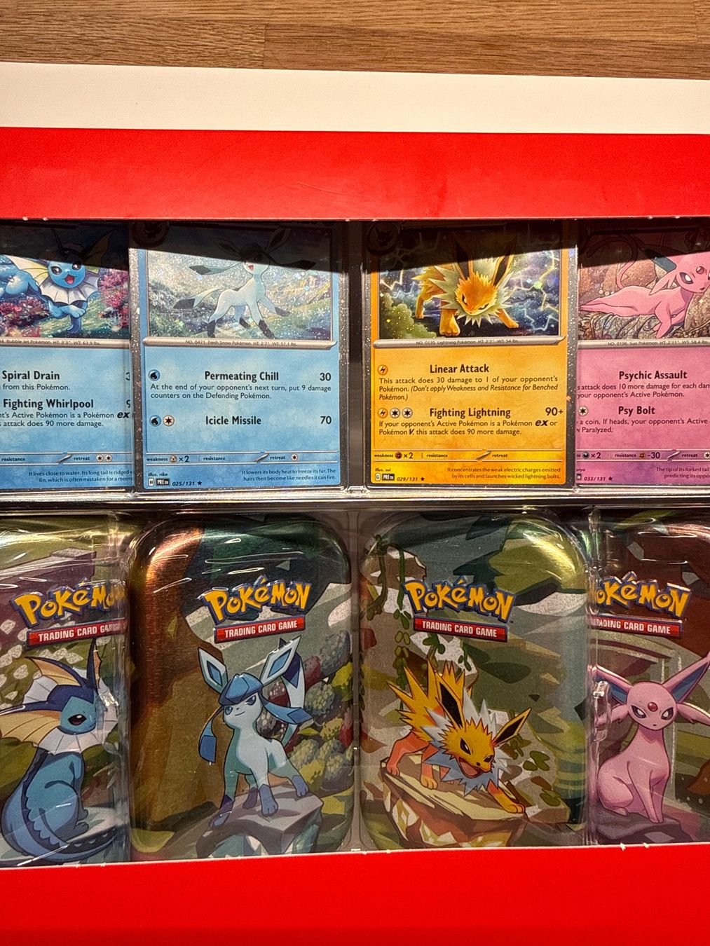 Pokémon Sammelbilder & Trading cards: Pokémon Prismatic Evolutions Special Set 8x mini Tin ENG – Neu und originalverpackt aus Zürich von ste_7p7h 2