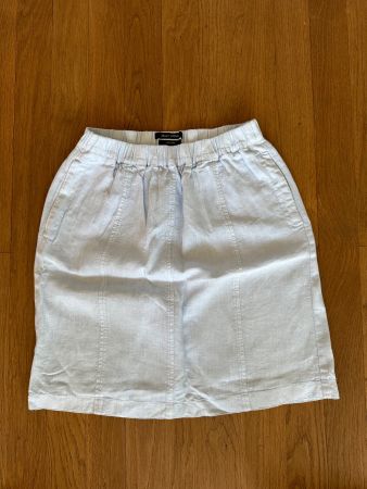 Rock, Leinen, hellblau, Gr. 34,  Marc o Polo