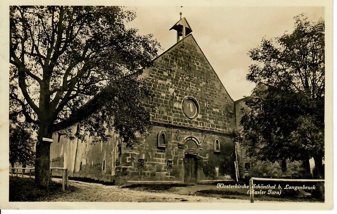 Cartoline postali: Klosterkirche Schönthal bei Langenbruck – Usato da Hochdorf venduto da Ziegel-16