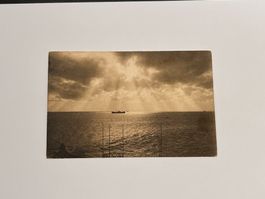 Vintage Postkarte Neu Schiffe - Brunner & C, Como e Zurich
