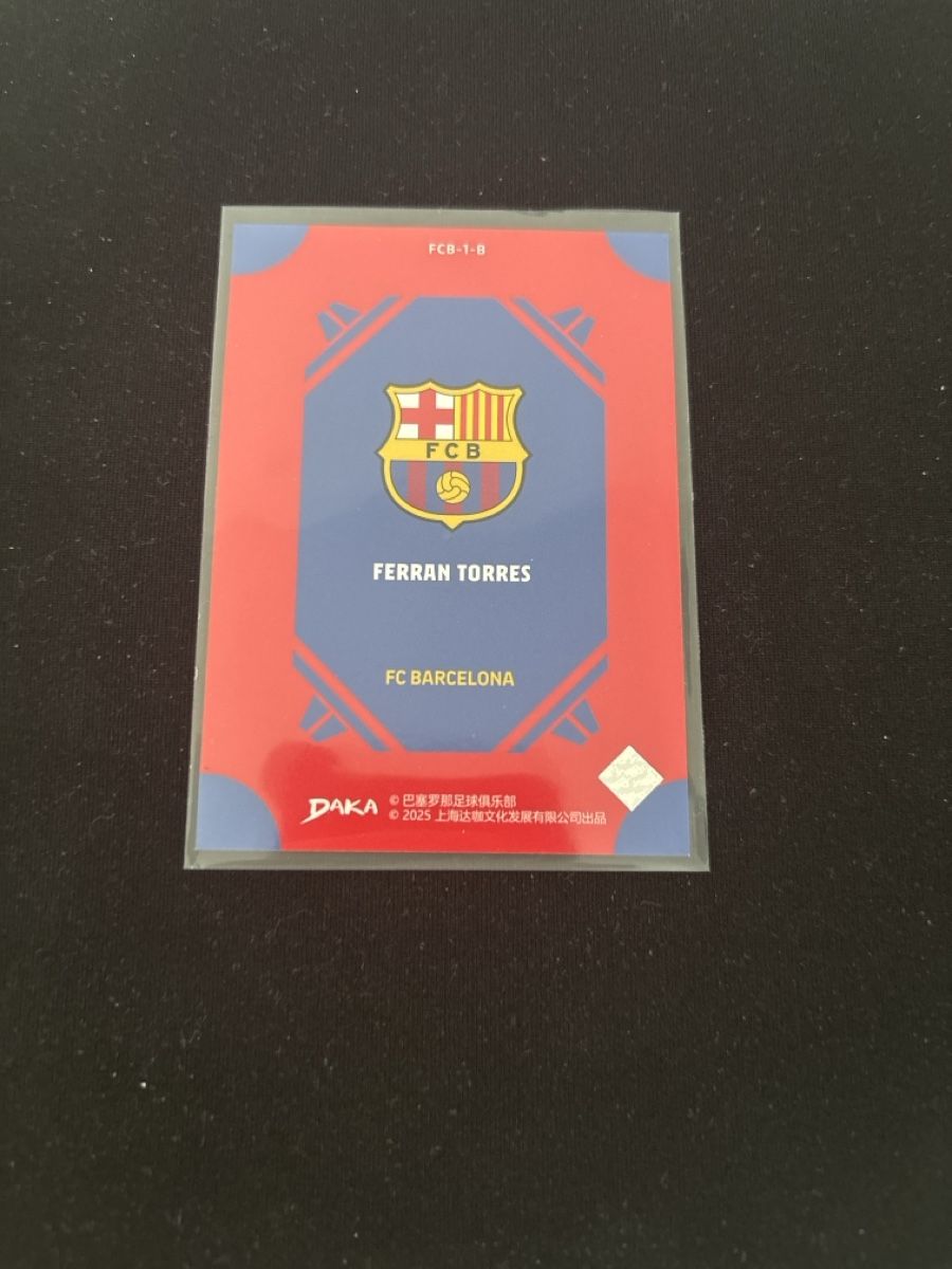 Sammelbilder & Trading cards: FC Barcelona - Ferran Torres - DAKA - Top Audience – Gebraucht aus Kaiseraugst von Baum_12 1