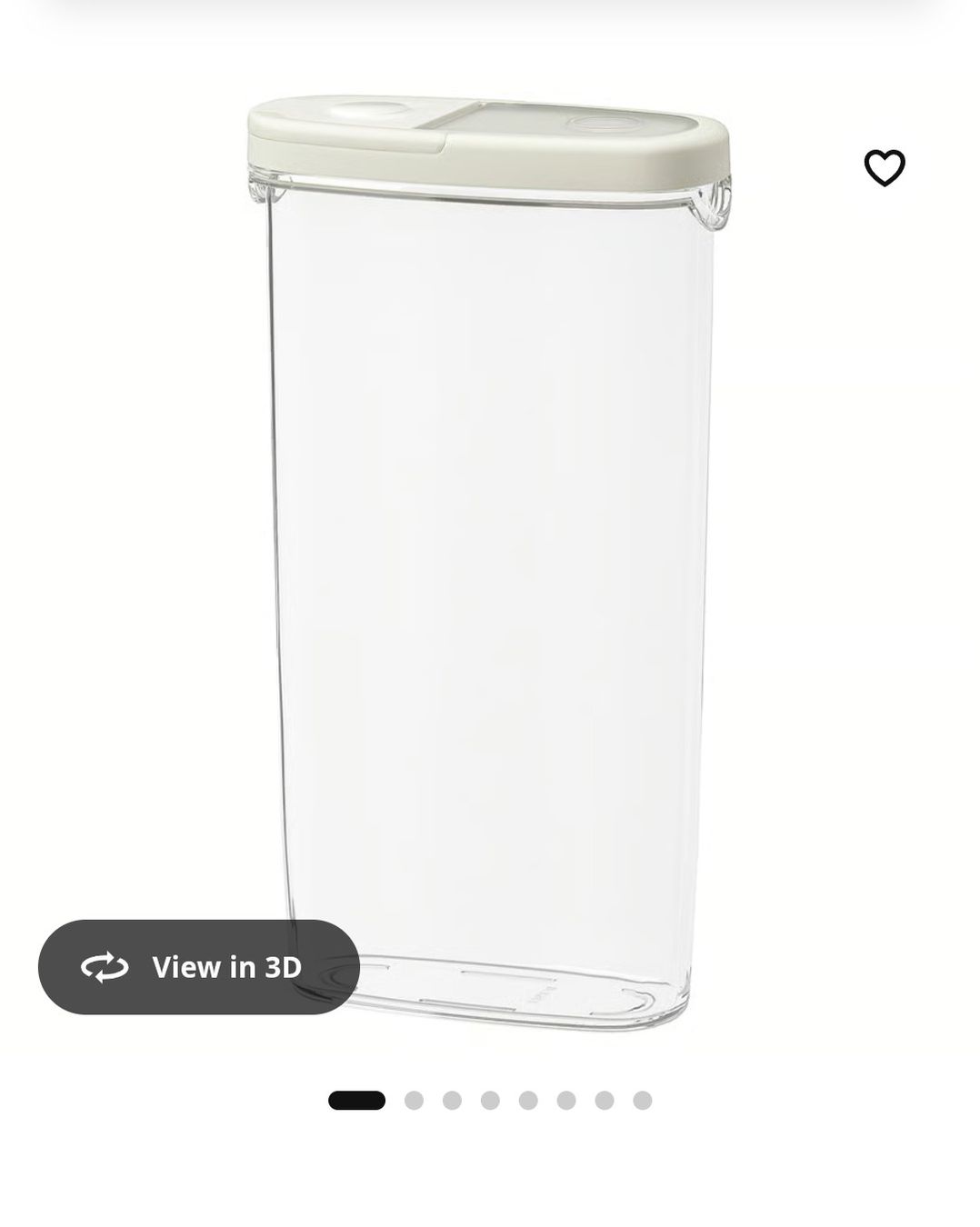 Ikea Behälter & Ähnliches: Vorratsbehälter mit Deckel, 2.3L – Gebraucht aus Thalwil von moving_sell_26