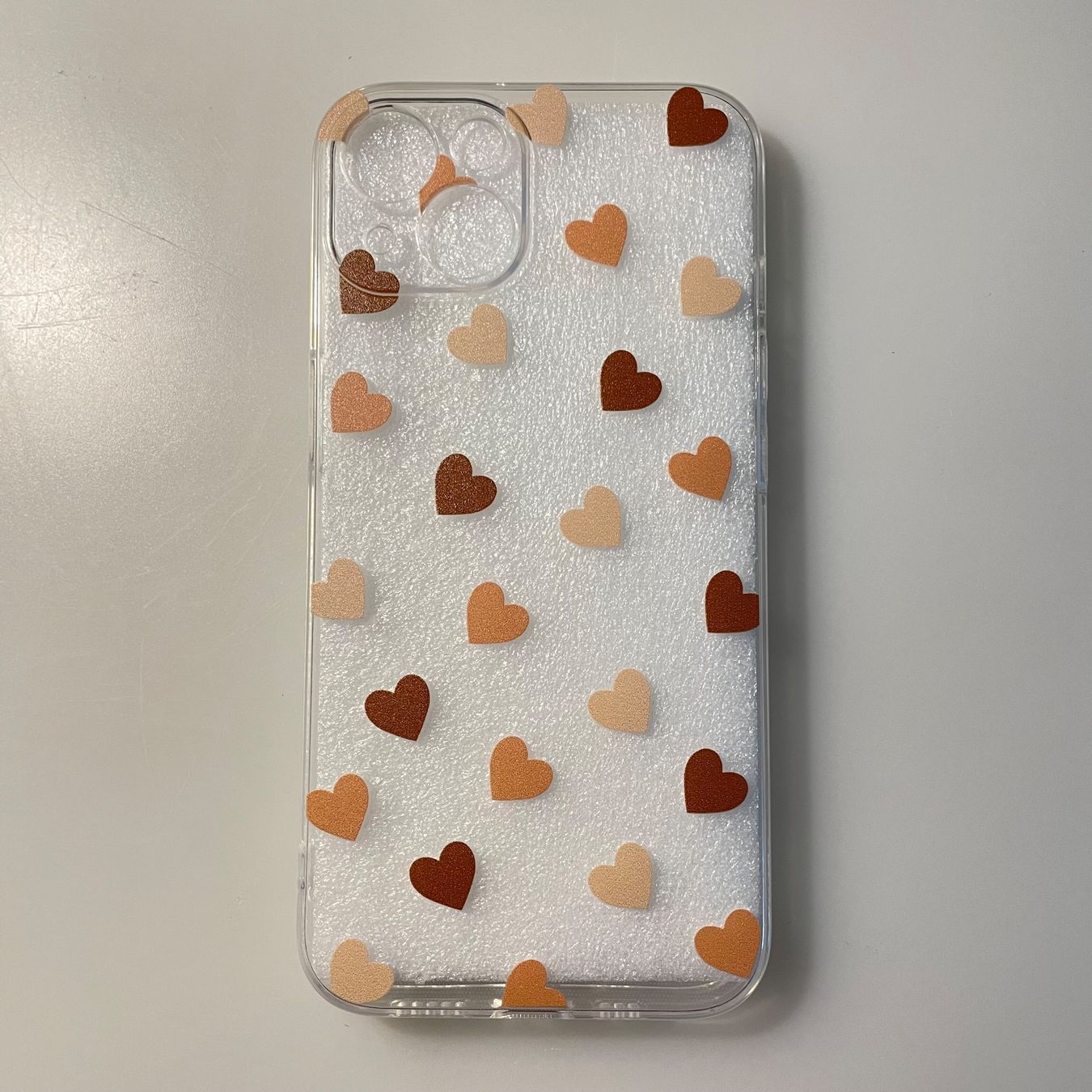 Apple Cover & Protezioni schermo: NEU: iPhone 13 Hülle transparent mit Herzen – Nuovo e nell'imballaggio originale da Bellach venduto da Lapislazuli_blues