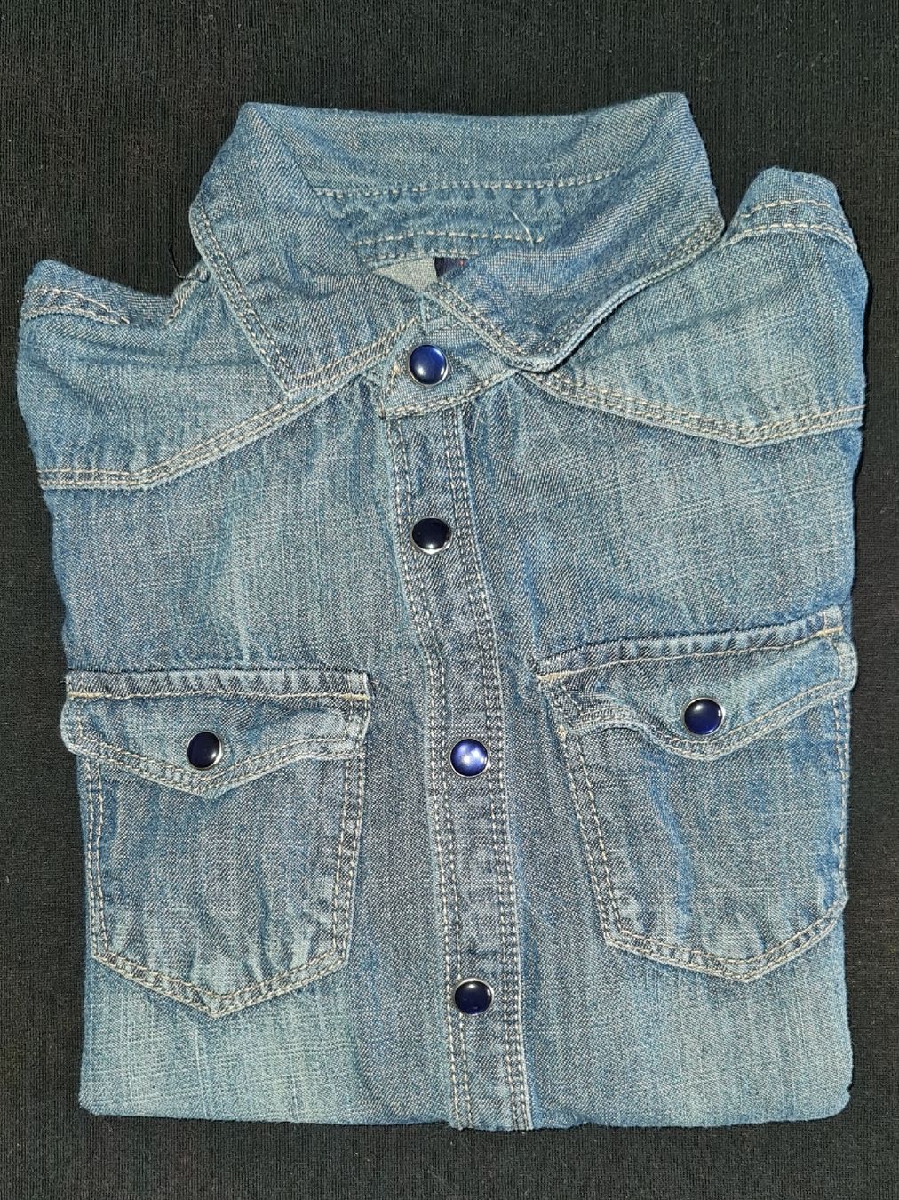 Camicie: Western Jeanshemd Gr. 128 Kids – Nuovo (secondo la descrizione) da Lengnau BE venduto da Spahrtakus