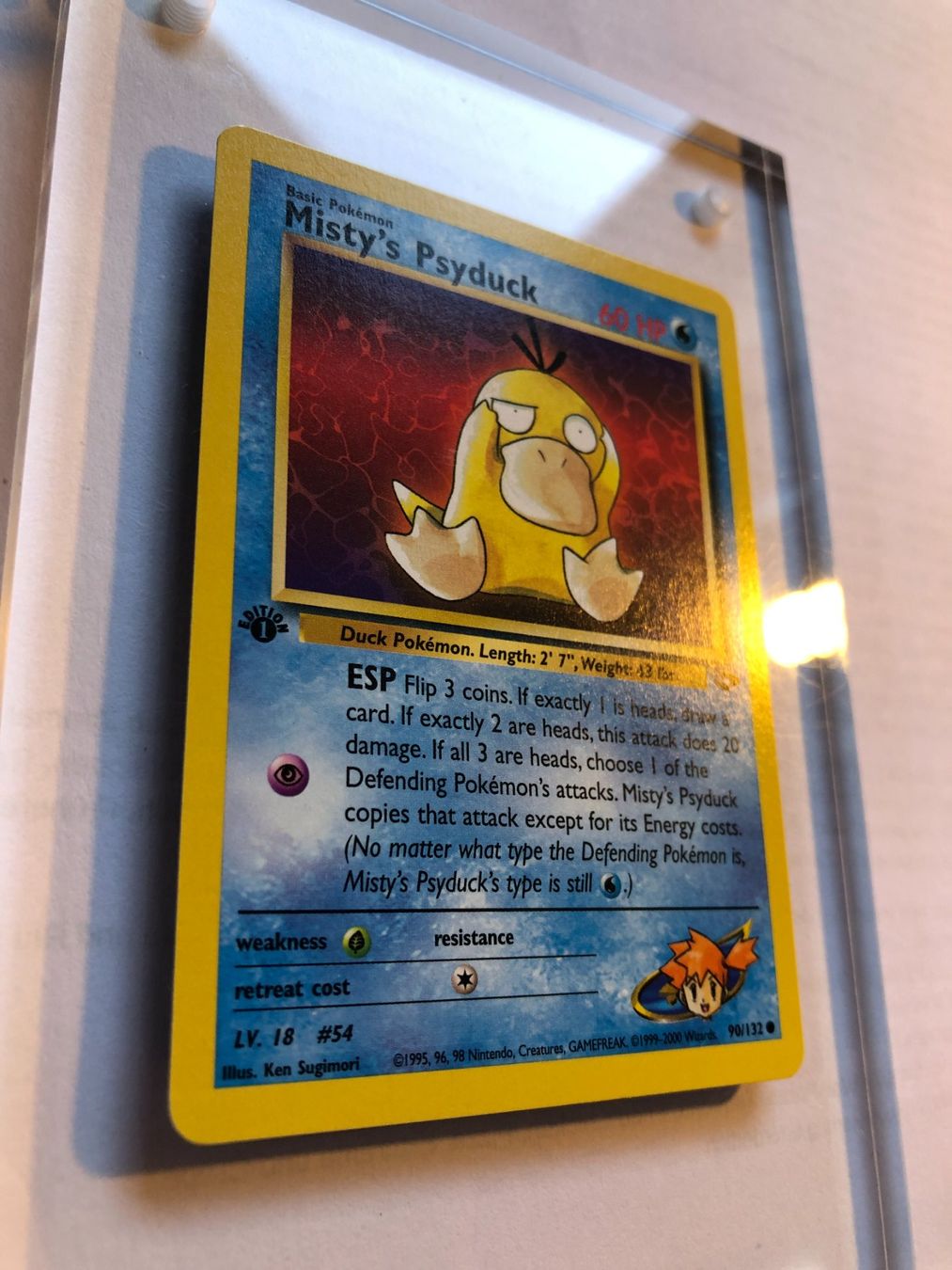 Carte collezionabili: Misty's Psyduck 1st Gym Challenge - MINT - ab 1.- – Usato da Giubiasco venduto da dan_pr8b 1