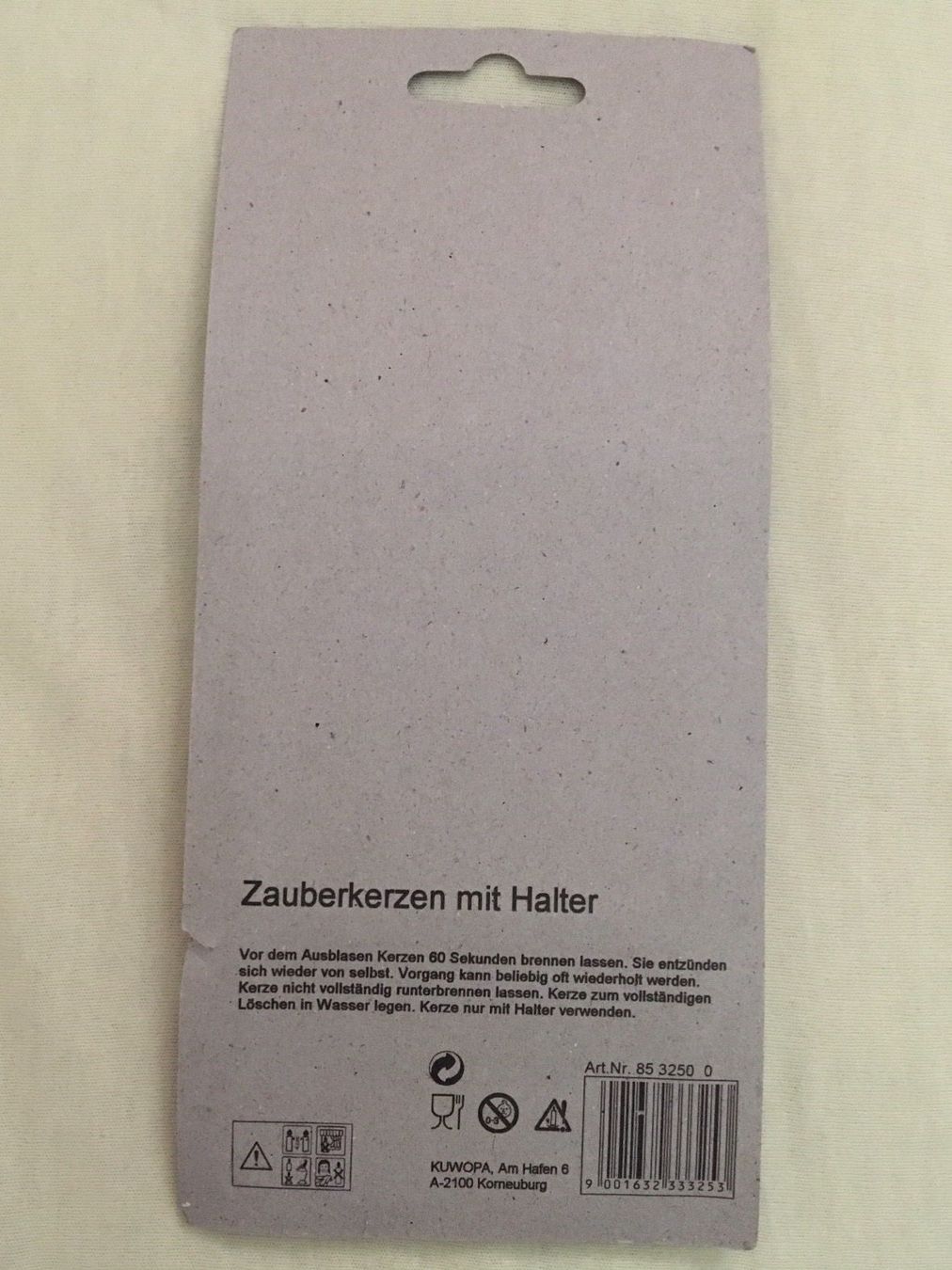 Candele: Geburtstagkerze – Nuovo e nell'imballaggio originale da Urdorf venduto da mat_8hvl 1