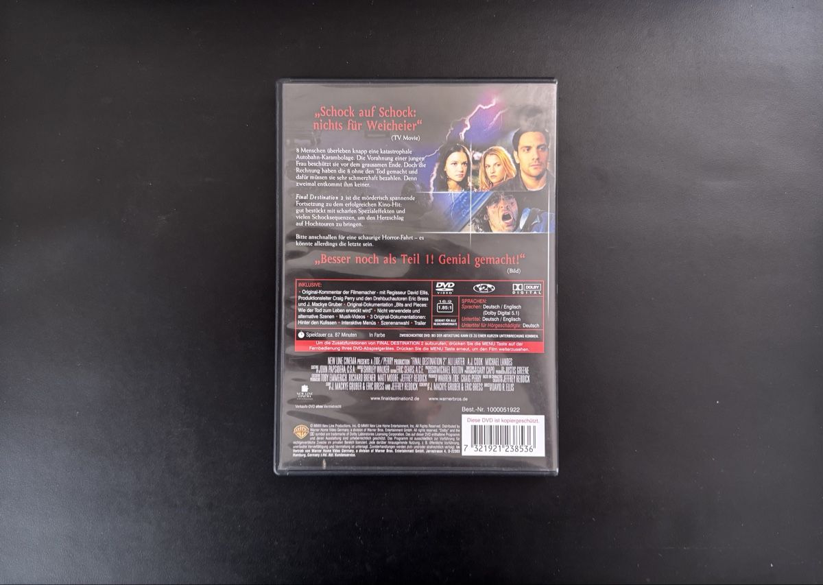 Tous les DVDs: Final Destination 2 – D'occasion à Weinfelden par A.G.G 2