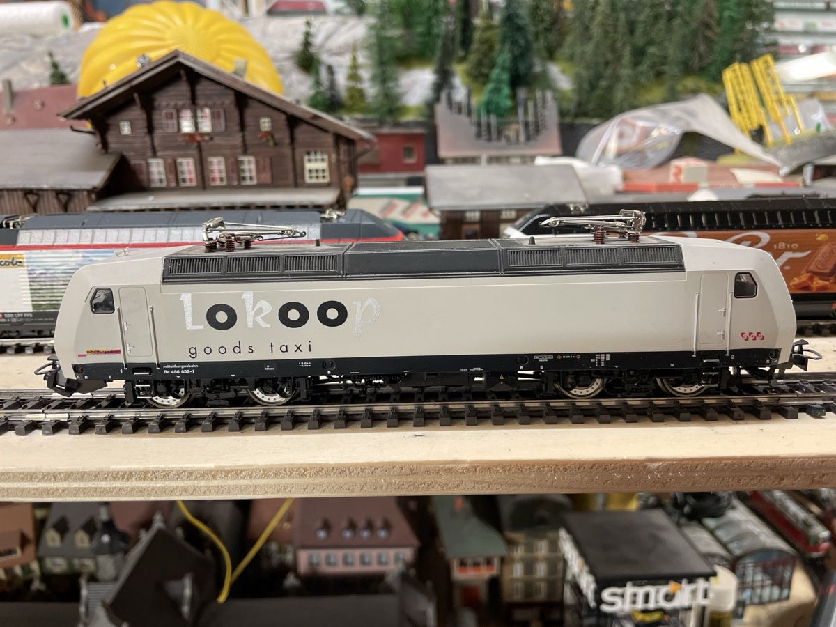 Fleischmann Modellini di ferrovie: Fleischmann Lok 486 652-1 Lokloop neuwertig – Usato da Gossau SG venduto da Krokodil344 5