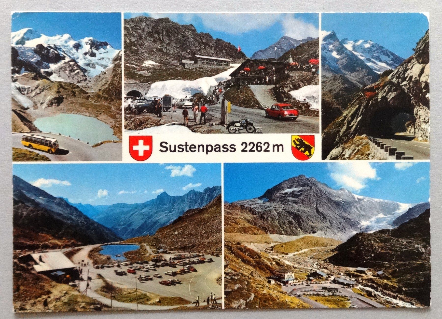 Cartoline postali: Sustenpass 2262 m – Usato da Fétigny venduto da Billy2miny