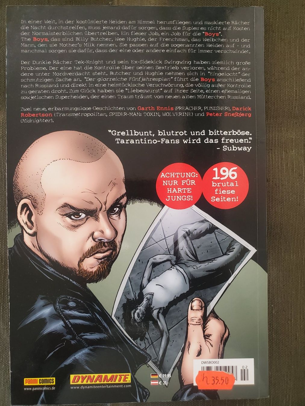 Fumetti: Comic von Garth Ennis "The BOYS" – Usato da Hünibach venduto da tommy_gunn 1