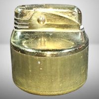 🔥 Antikes Messing-Feuerzeug 30–50er ✨🟡