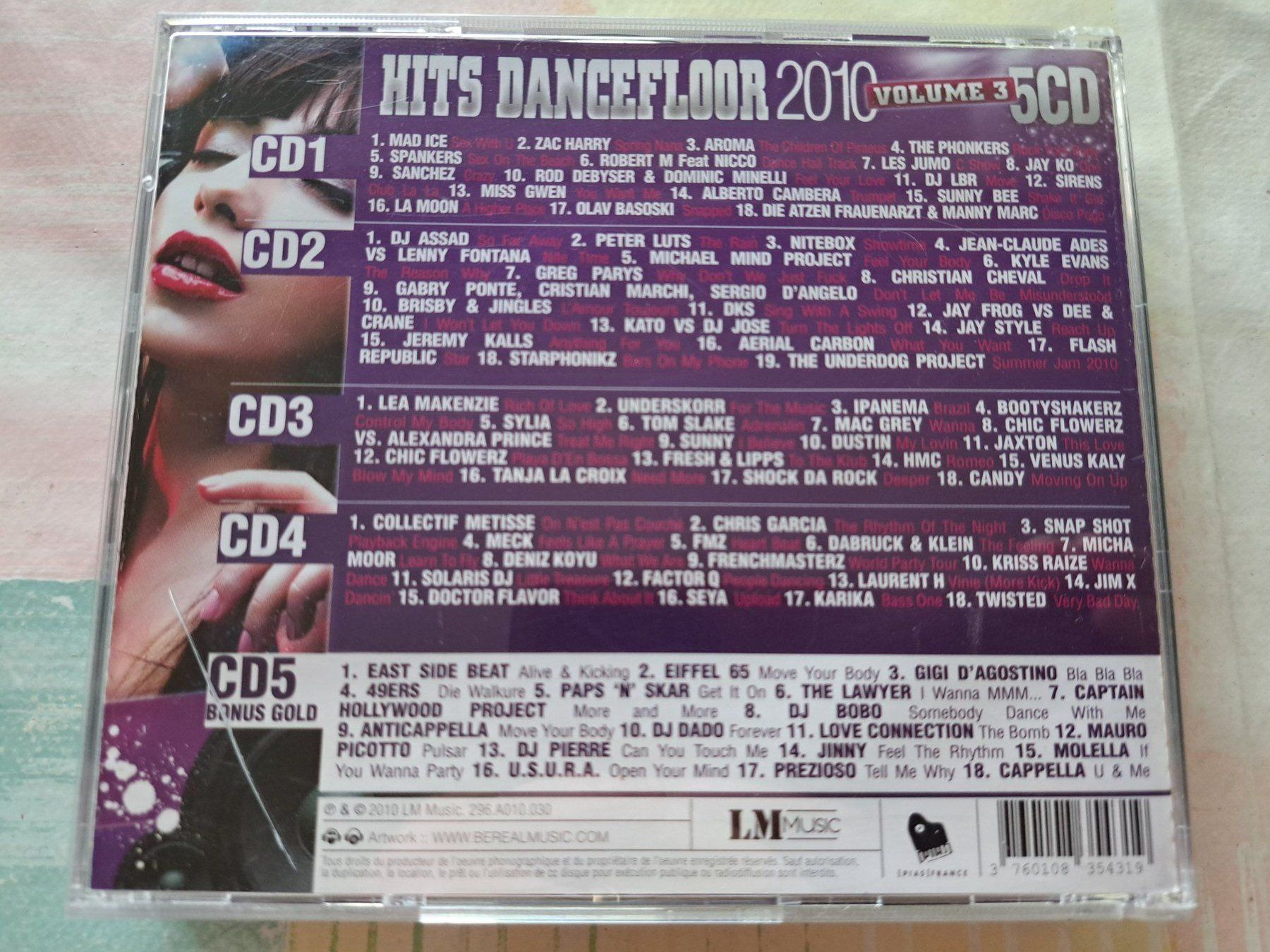 CD: Cd Hits Dancefloor 2010 /  5Cds – Usato da Pully venduto da bro_n52j 2