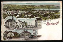 Litho Boniswil, Bahnhof, Handlung Hollig