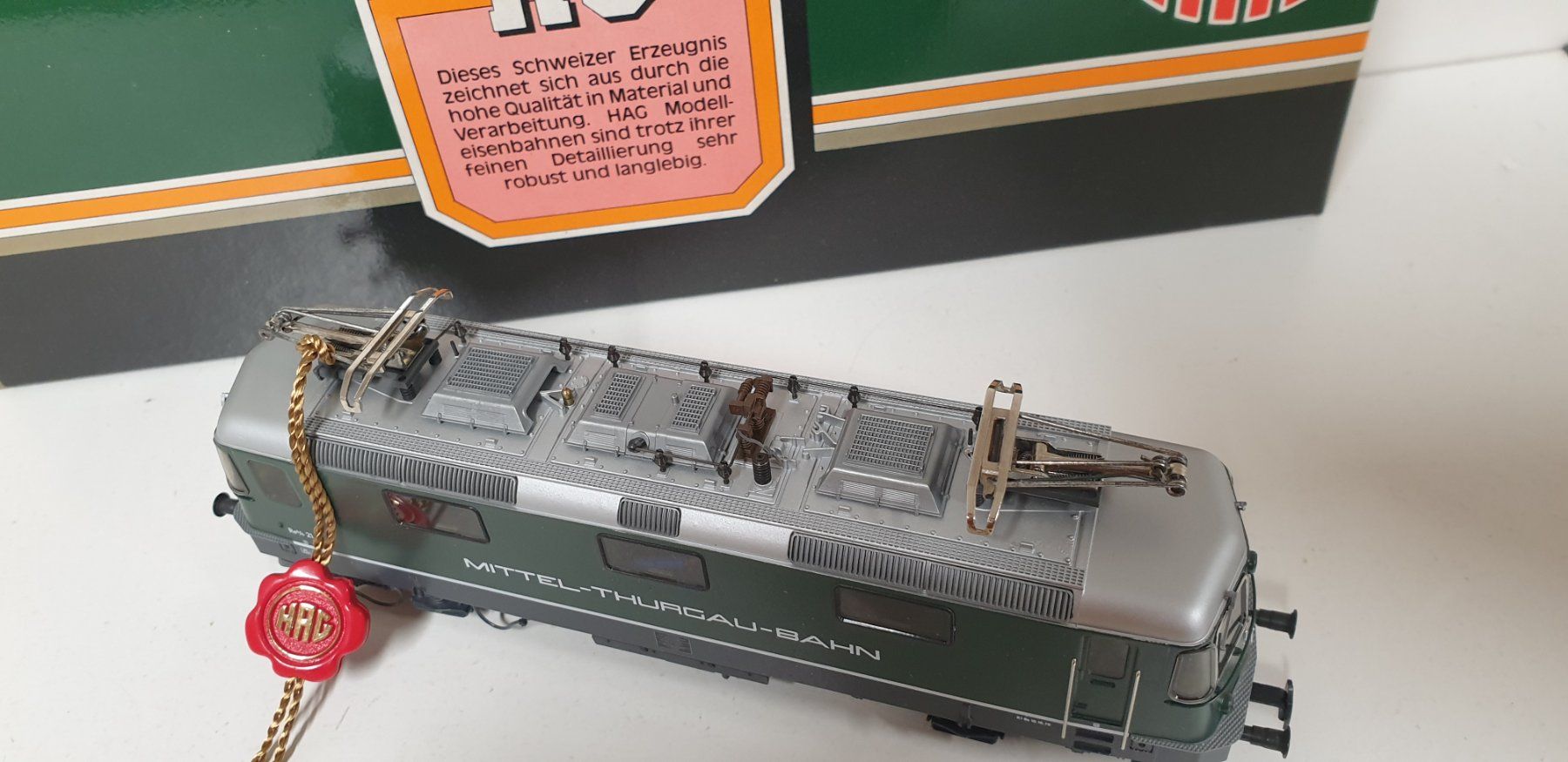 Hag Modellini di ferrovie: Hag MthB Re4/4 H0/DC – Nuovo (secondo la descrizione) da Geroldswil venduto da TopTrain54 3