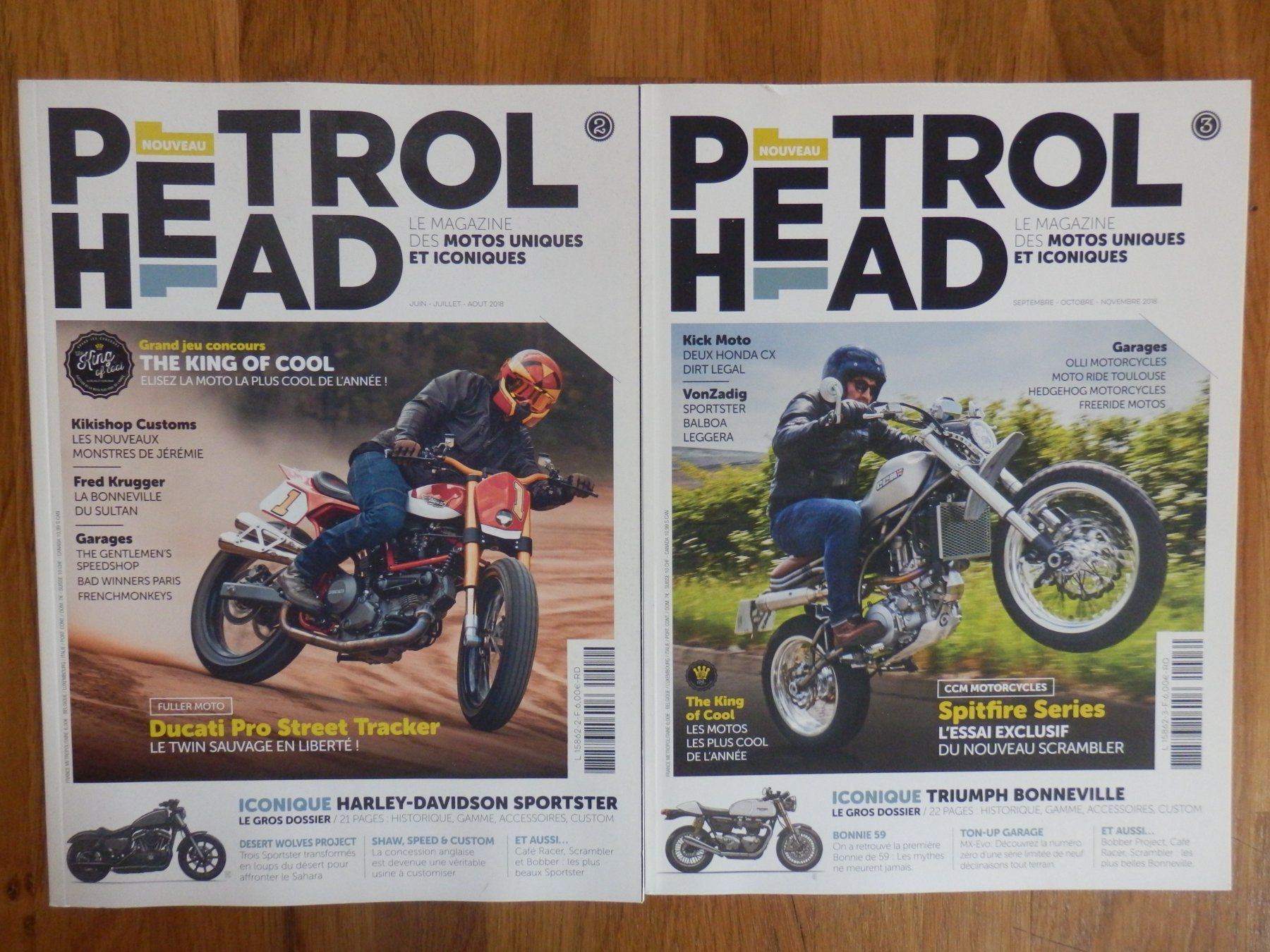 Riviste & Magazine: 10 Revues Moto " Petrol Head " – Usato da Hauterive NE venduto da Davidsonson 1