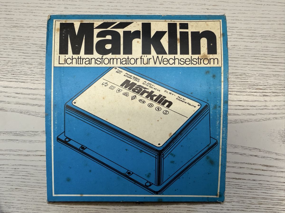 Märklin Modelleisenbahnen: Märklin 6611 Lichttransformator – Gebraucht aus Lupsingen von New-Haven 2