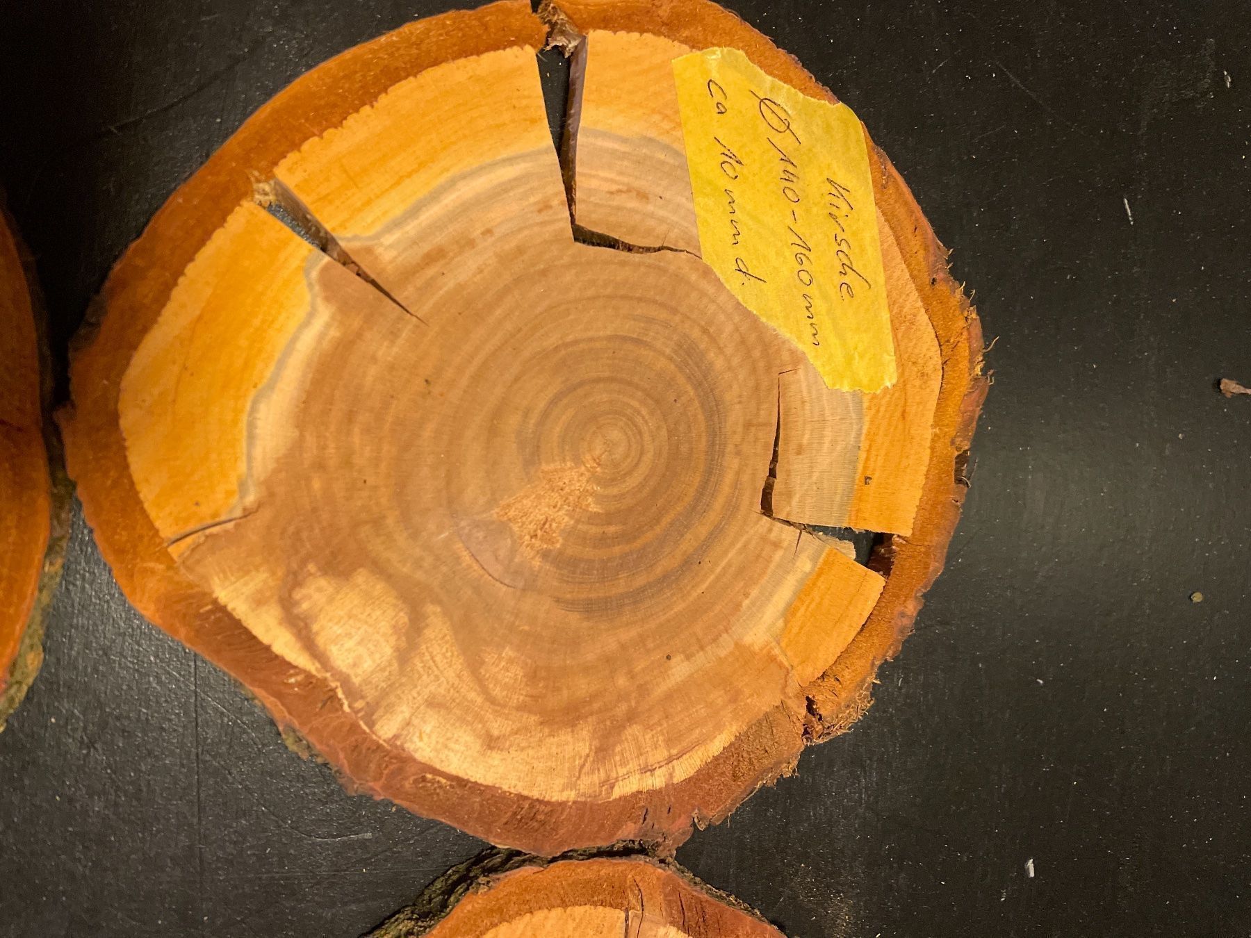 Holzartikel: Holzscheiben Kirsche – Gebraucht aus Brunnen von Holz-style 1