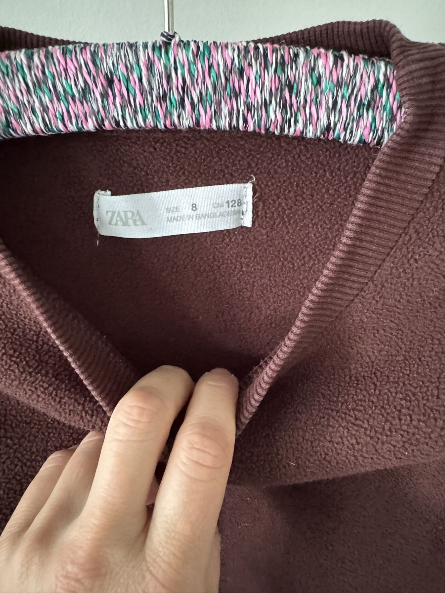 Zara Maglioni & Felpe: Zara Fleece-Pullover Gr 128 – Usato da Zürich venduto da AninANILOKIN 3