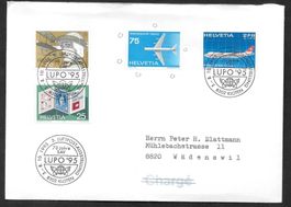 Sonderbrief 5. Luftpostausstellung Kloten 5.-8.10.1995