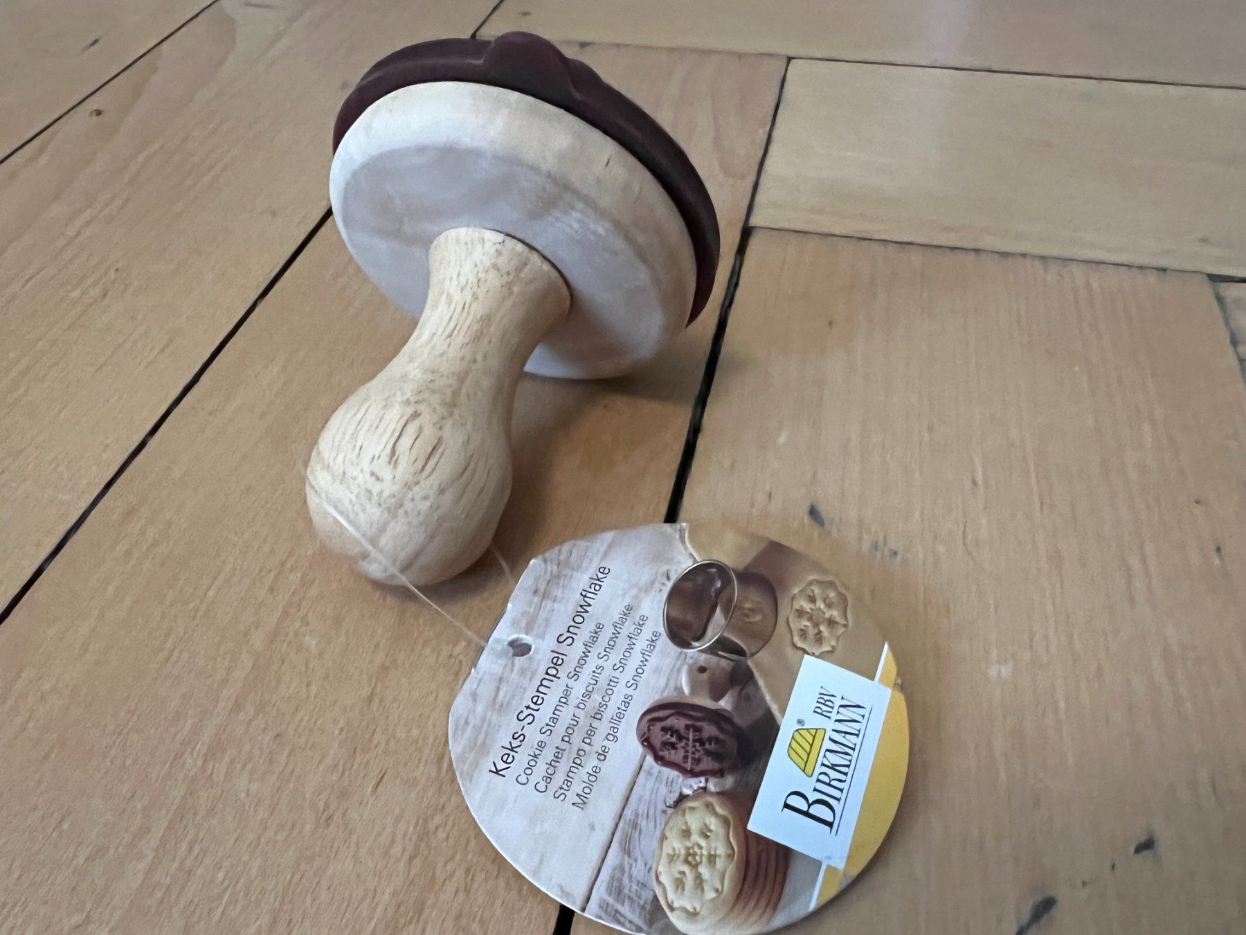 Timbri: Neu: Birkmann Schneeflocken Keks Stempel – Usato da Oensingen venduto da katepe 5