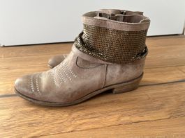 Alkimia Stiefeletten Leder Gr. 39 Schuhe