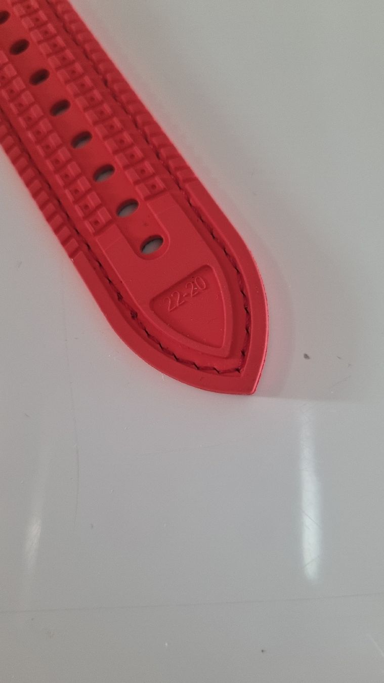 Bracciali & Braccialetti: Cinturino originale HMN rosso – Nuovo (secondo la descrizione) da Biasca venduto da Siosmart 2