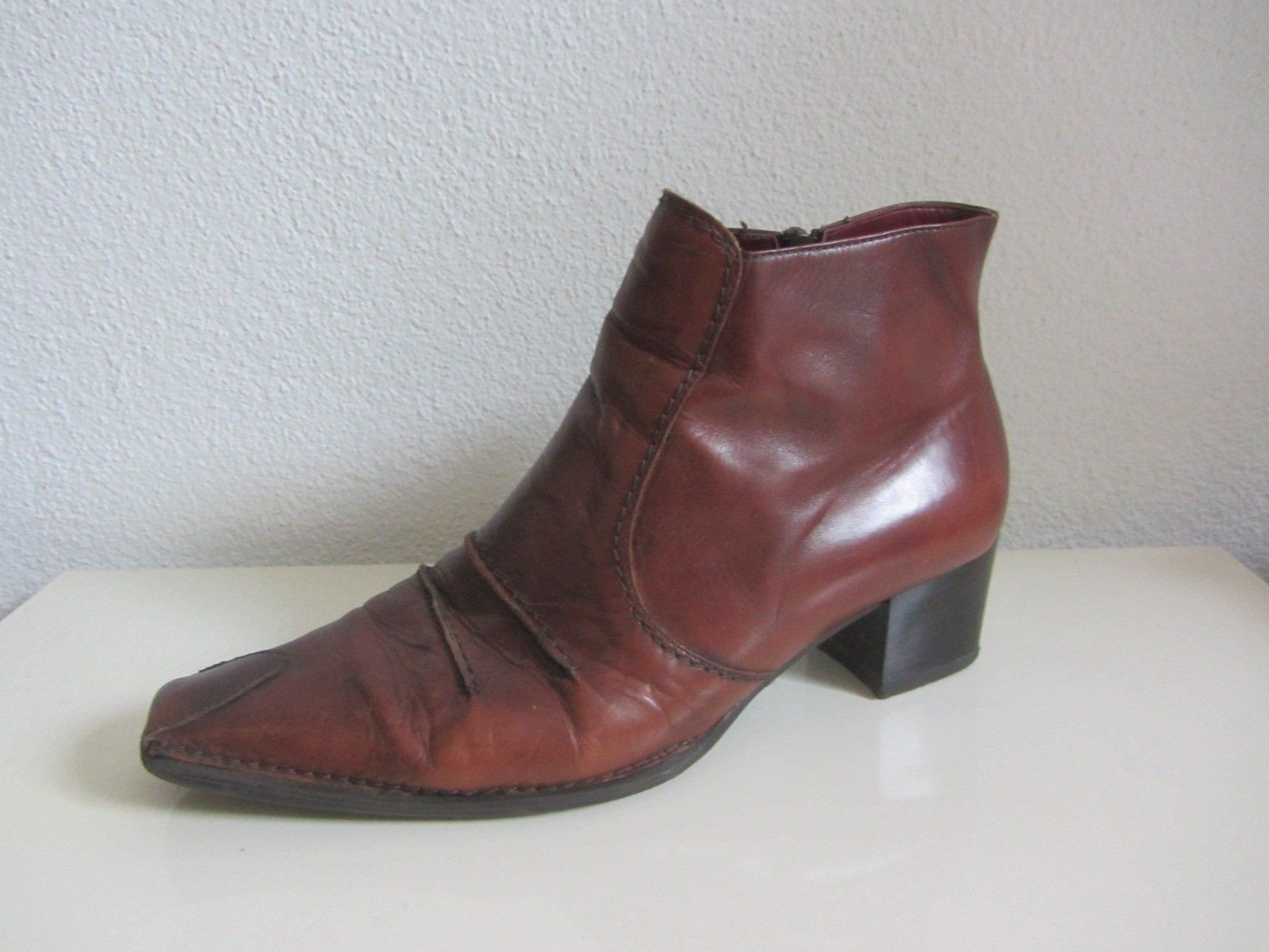 Roberto Santi Scarpe da donna: ROBERTO SANTI - Leder Stiefelette braun 40 – Usato da Zürich venduto da Diazaio