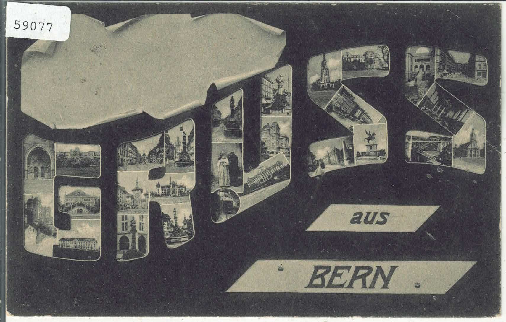 Cartes postales: Gruss aus Bern - Multiview 1904 – D'occasion à Ettingen par Kartenplanet