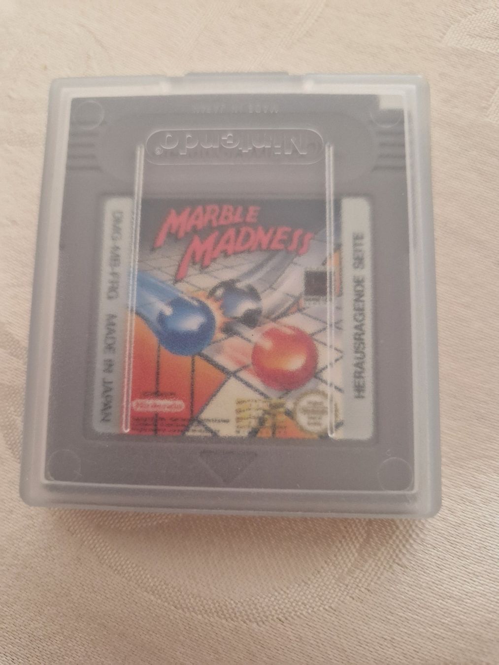 Nintendo Spiele: Gameboy Classic - Marble Madness – Gebraucht aus Benglen von Succes7