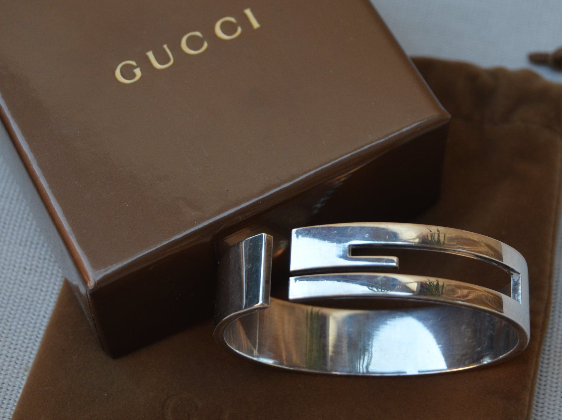 Gucci Bracciali & Braccialetti: Gucci Armband / bracelet  Silber 925 argent – Usato da Collonges venduto da Auganien 2