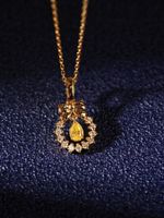 Diamanten  Anhänger  / 18k Gold