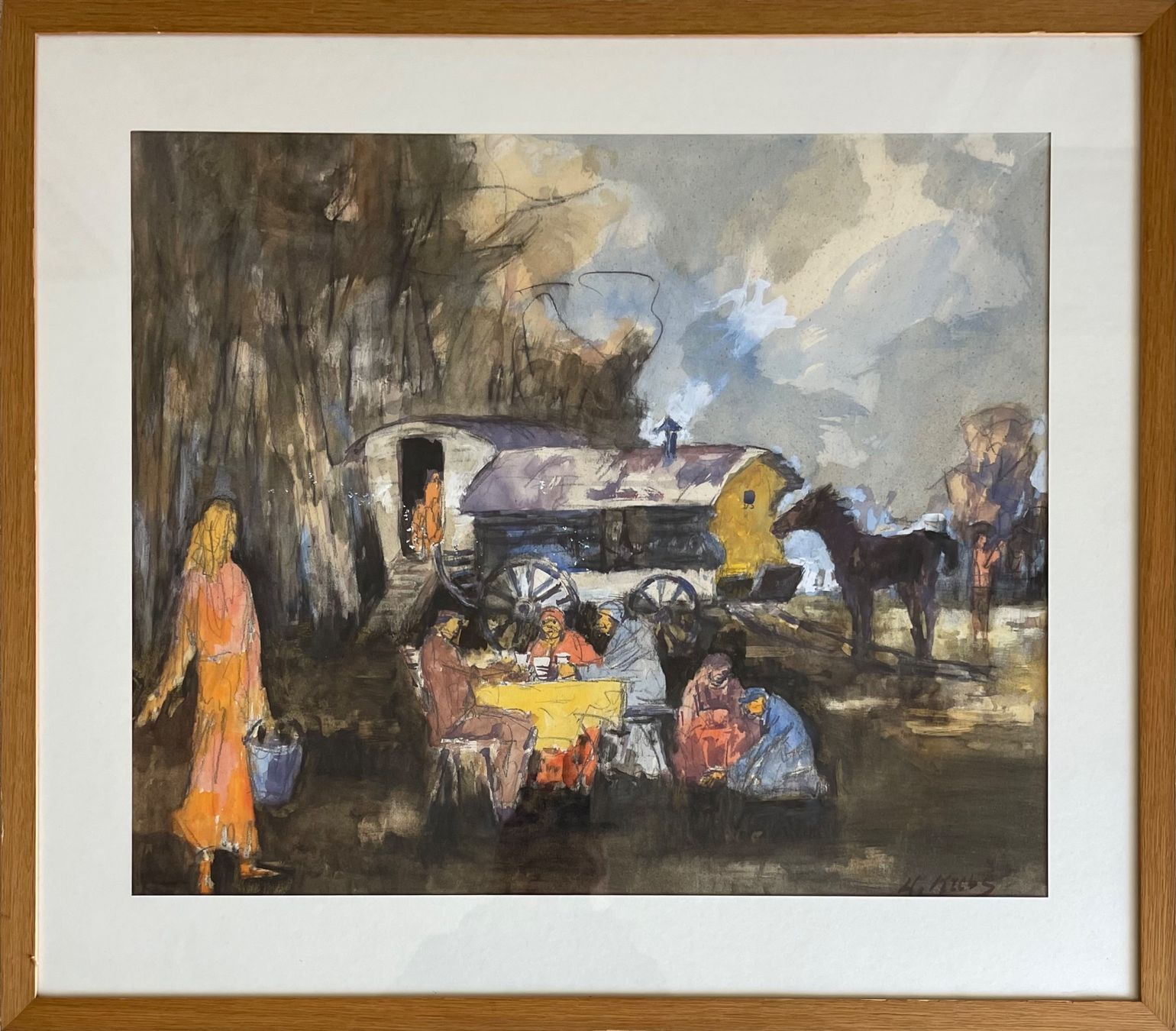 Gemälde: Krebs Walter (1900-1965) – Gebraucht aus Grosshöchstetten von Perle1951