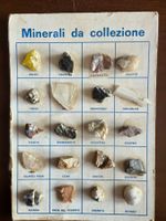 Minerali da collezione – 20 Mineralien Vintage Set