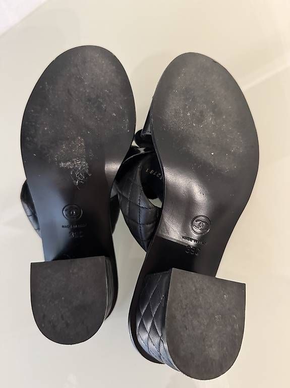 Chanel Scarpe da donna: Sandali col tacco Chanel – Usato da lugano venduto da xen_q9zz 4