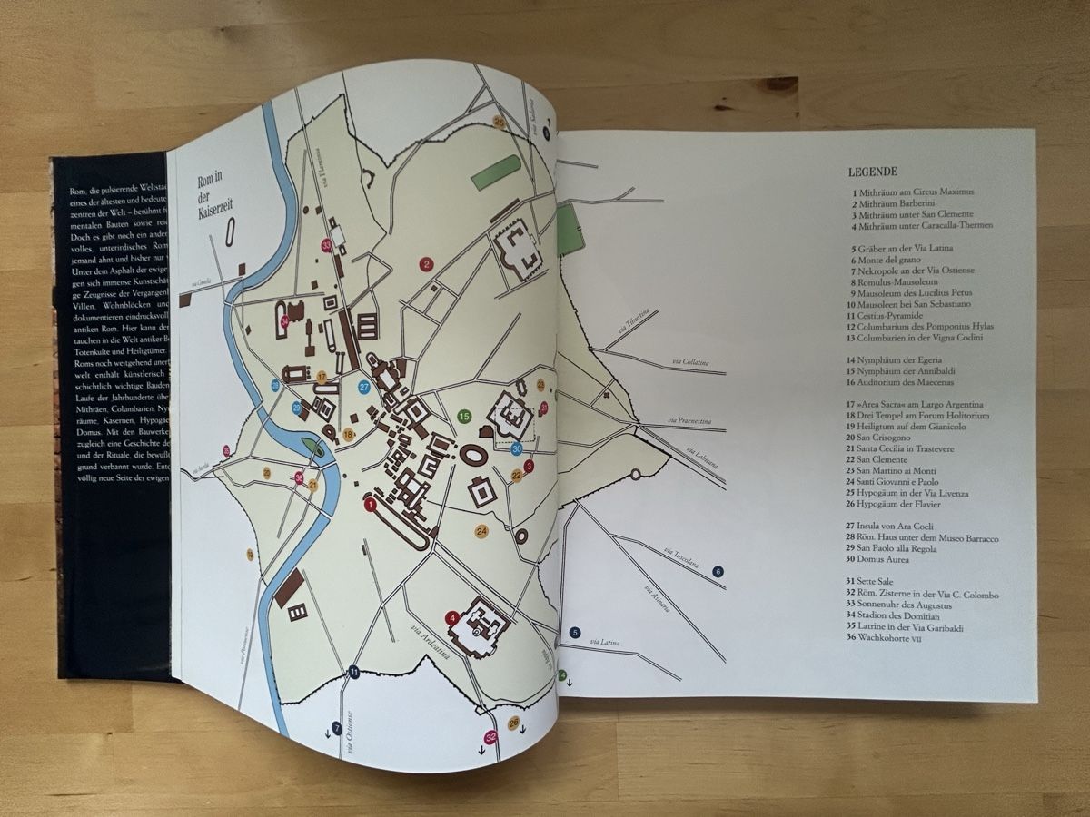Libri: Das unterirdische Rom - Katakomben, Bäder, Tempel – Usato da Himmelried venduto da rasmus67 4