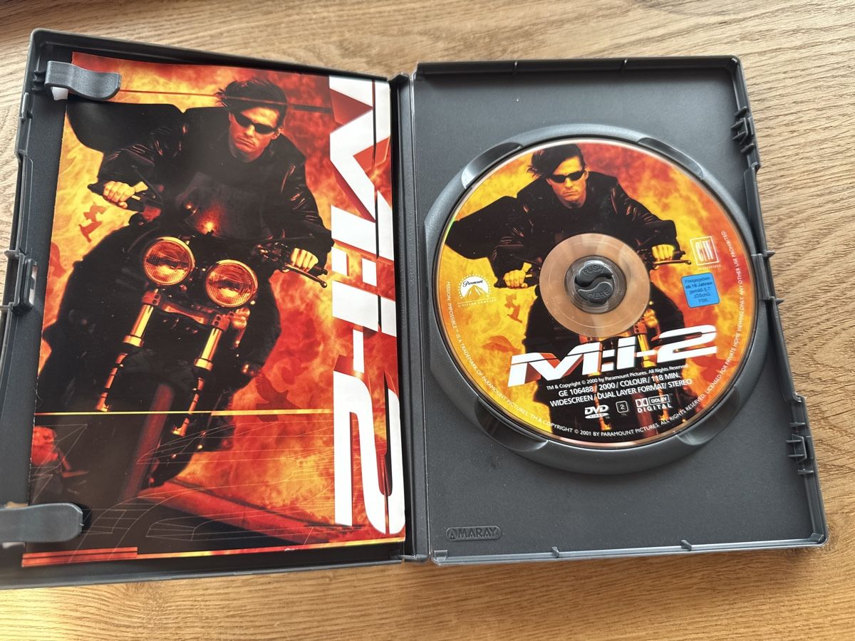 Tutti i DVDs: Tom Cruise – Mission: Impossible II – Usato da Weiningen ZH venduto da -Adenin- 1