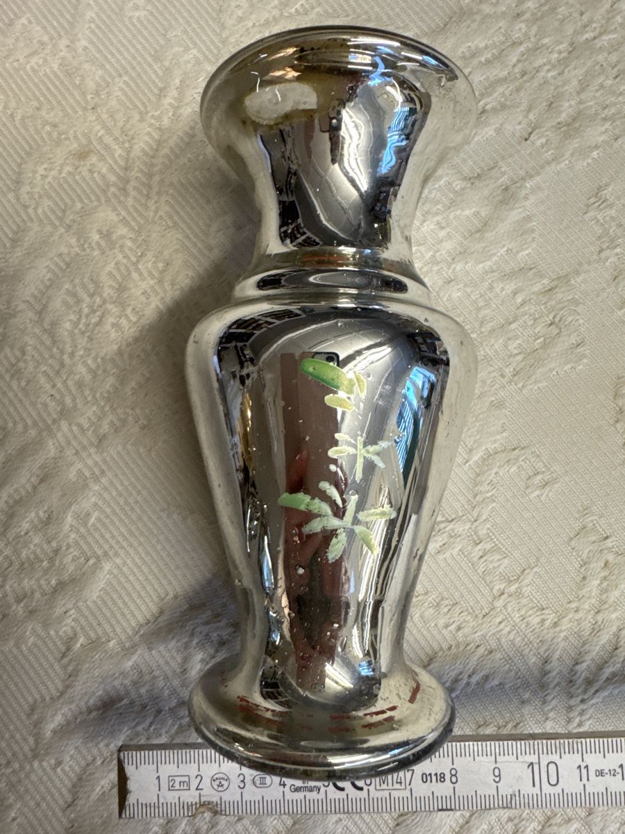 Bicchieri: Antike Bauernsilber Vase  handgemalt, selten – Usato da Gams venduto da ver_n7n9 2