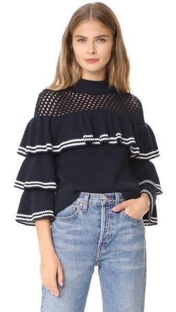 Self-Portrait Damen Pullover