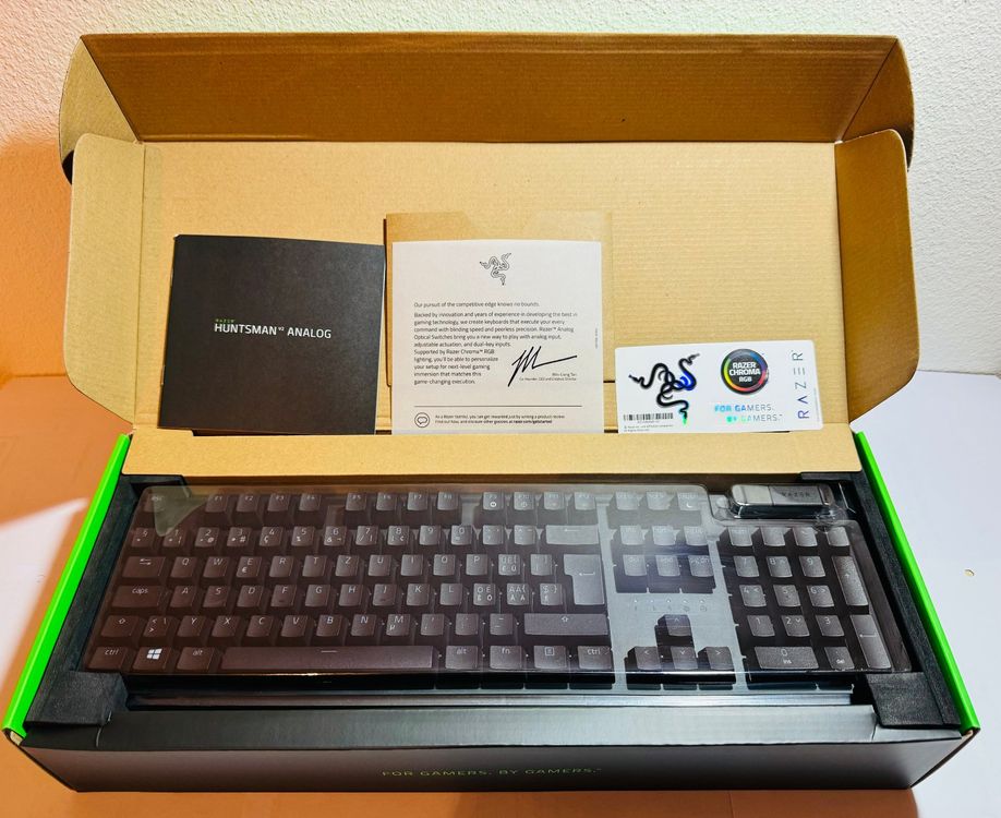 Razer Huntsman V2 Analog, neuwertig, Garantie bis 2025 Kaufen auf Ricardo