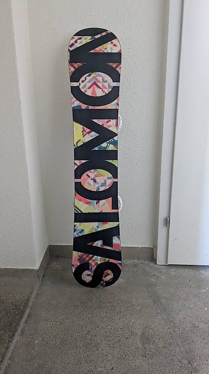 Boards: Snowboard der Marke Salomon mit Bindung – D'occasion à Zürich par nat_zjl8 1
