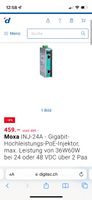 MOXA INJ-24A Gigabit Hochleistung PoE Injektor NEU!!!
