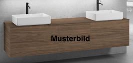 Lavabo Möbel zum hängen mit zwei Lavabos