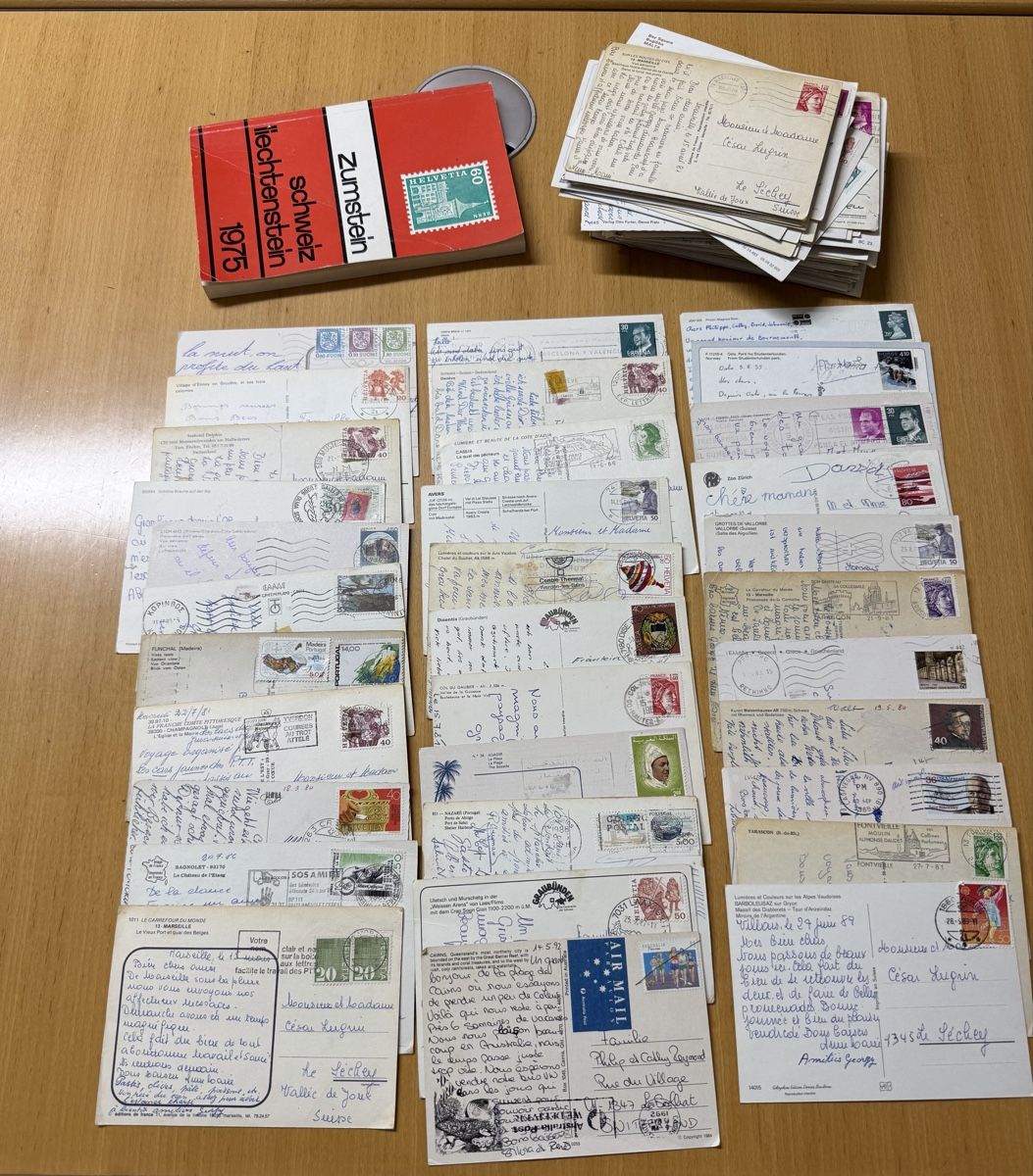 Tous les timbres: Collection cartes postales  – D'occasion à Burtigny par dj1_8wjr 1