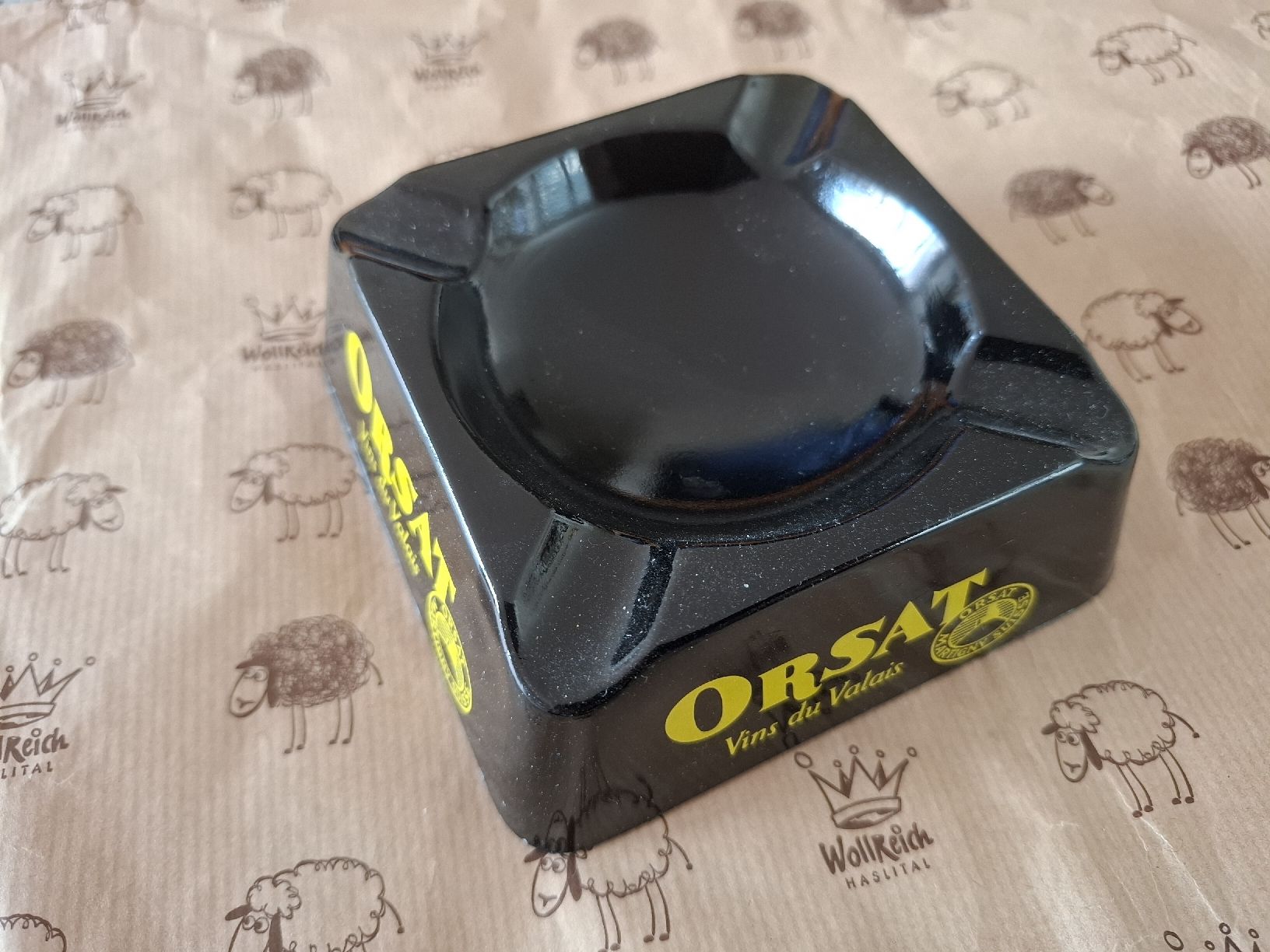 Cendriers: Cendrier Orsat vintage – D'occasion à Crémines par Carambaaa 1