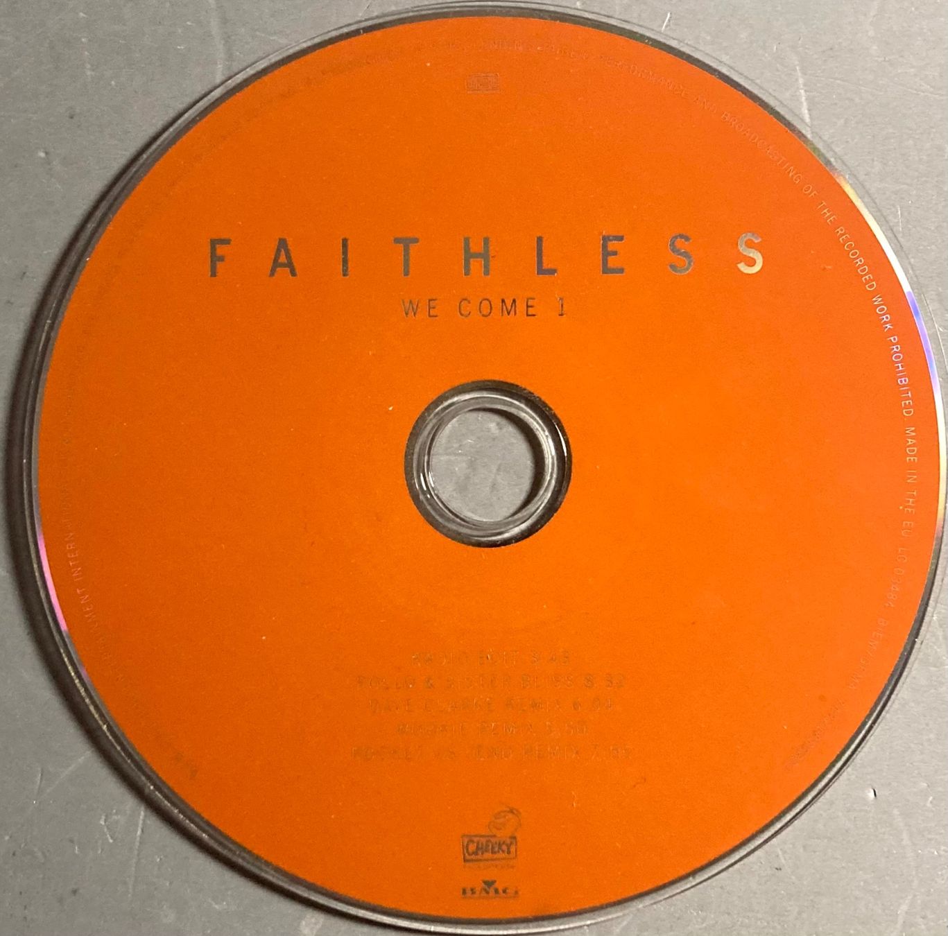 CDs: FAITHLESS - WE COME 1 – D'occasion à Poliez-Pittet par Newtown-Records 1