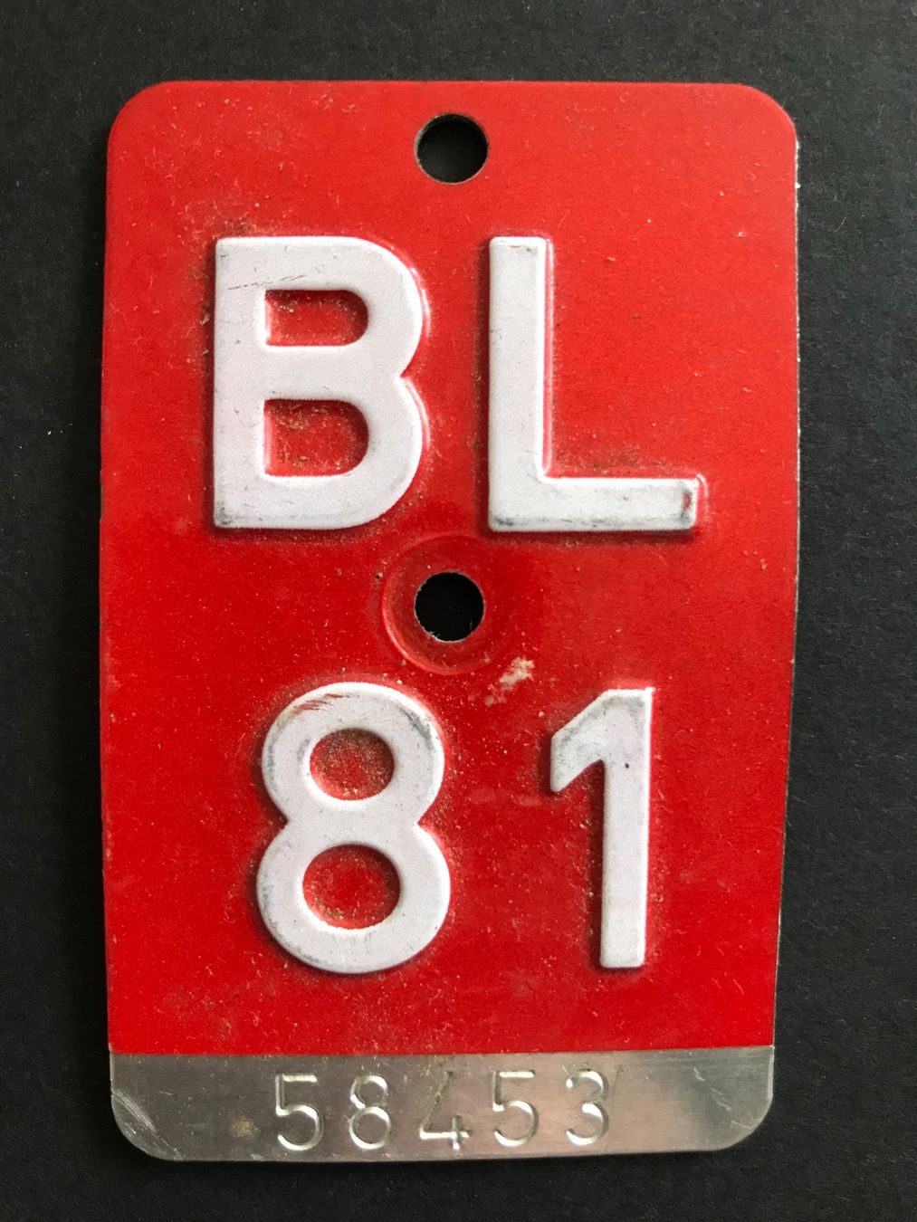 Schilder: BL 81 – Gebraucht aus Feldmeilen von Allerlei3112